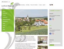 Tablet Screenshot of landhotel-ruegheim.de